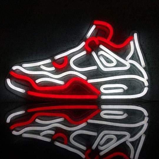 air jordan neon sign