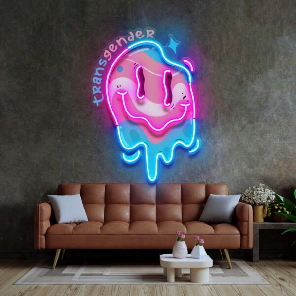 Authentic You With Pride LED Neon Sign Light Pop Art - Image 3