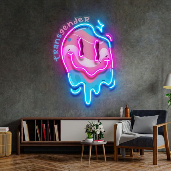 Authentic You With Pride LED Neon Sign Light Pop Art - Image 2