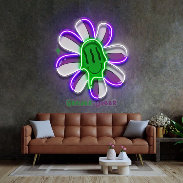 Be Resilient With Pride LED Neon Sign Light Pop Art - Image 2