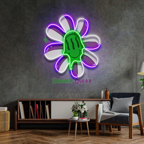 Be Resilient With Pride LED Neon Sign Light Pop Art - Image 3