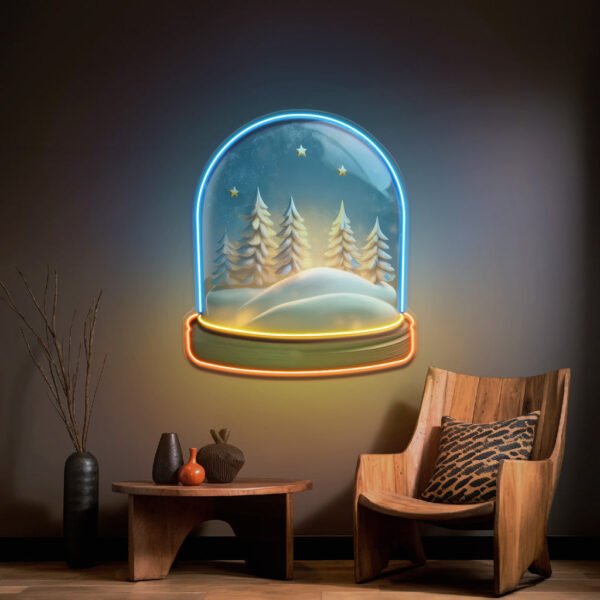Cozy Night Snow Globe LED Neon Sign Light Pop Art Sale price$199.50 Regular price$335 Save 40% - Image 2