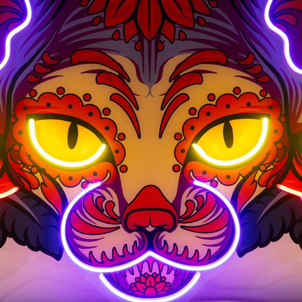 Sphynx LED Neon Sign Light Pop Art