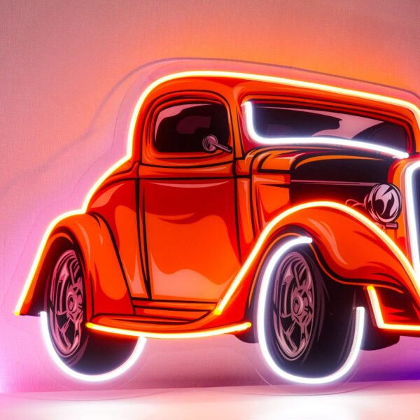 Car The Sunset LED Neon Sign Light Pop Art (Copy)