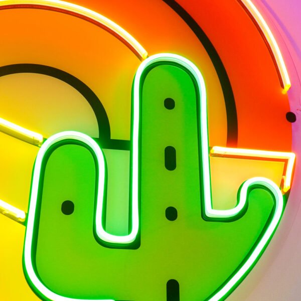 Sahara Desert Sunset LED Neon Sign Light Pop Art - Image 2