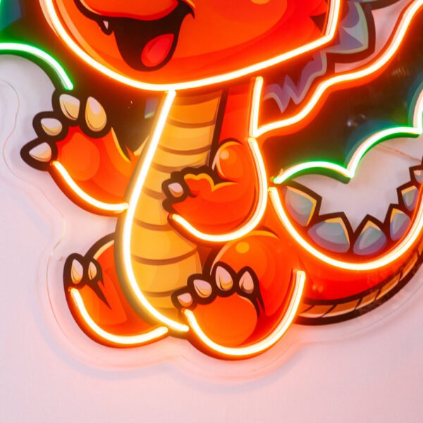 The Japanese Samurai Robot LED Neon Sign Light Pop Art - Image 3