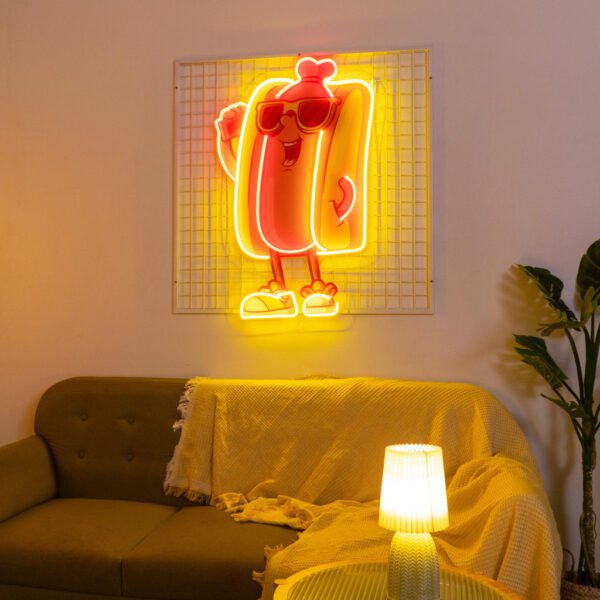 Printed neon