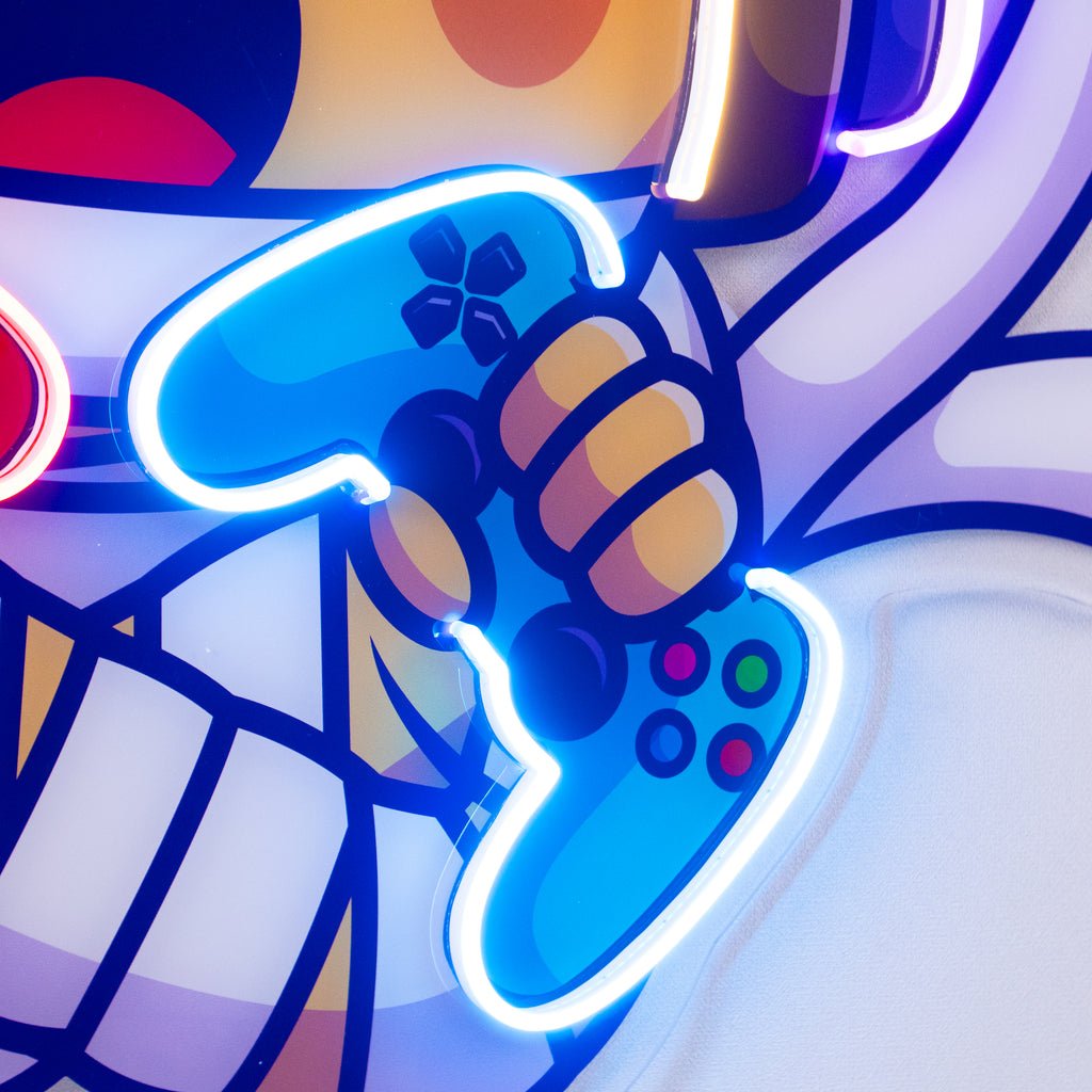 Cute Mummy Gaming LED Neon Sign Light Pop Art - Image 3