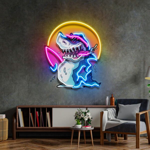 Exciting Sulfing Beer LED Neon Sign Light Pop Art - Image 3
