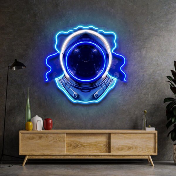 The Astronaut Helmet LED Neon Sign Light Pop Art - Image 4