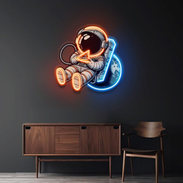 Astropizza LED Neon Sign Light Pop Art - Image 2