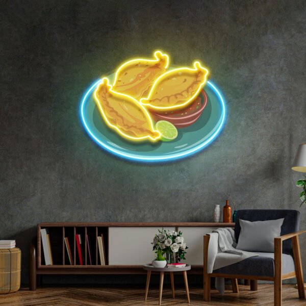 Empanada LED Neon Sign Light Pop Art - Image 3