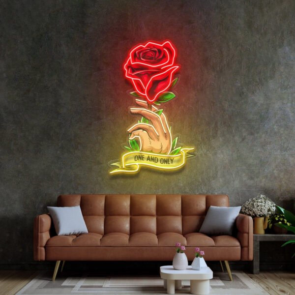 Roses Gift LED Neon Sign Light Pop Art - Image 3
